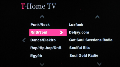 Itt az RnB/Soul kategóriát kell választani