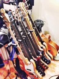Temesi Berci gitárjai (interjúhoz)
