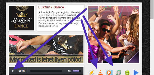 A Luxfunk Dance csatorna hallgatása - 2